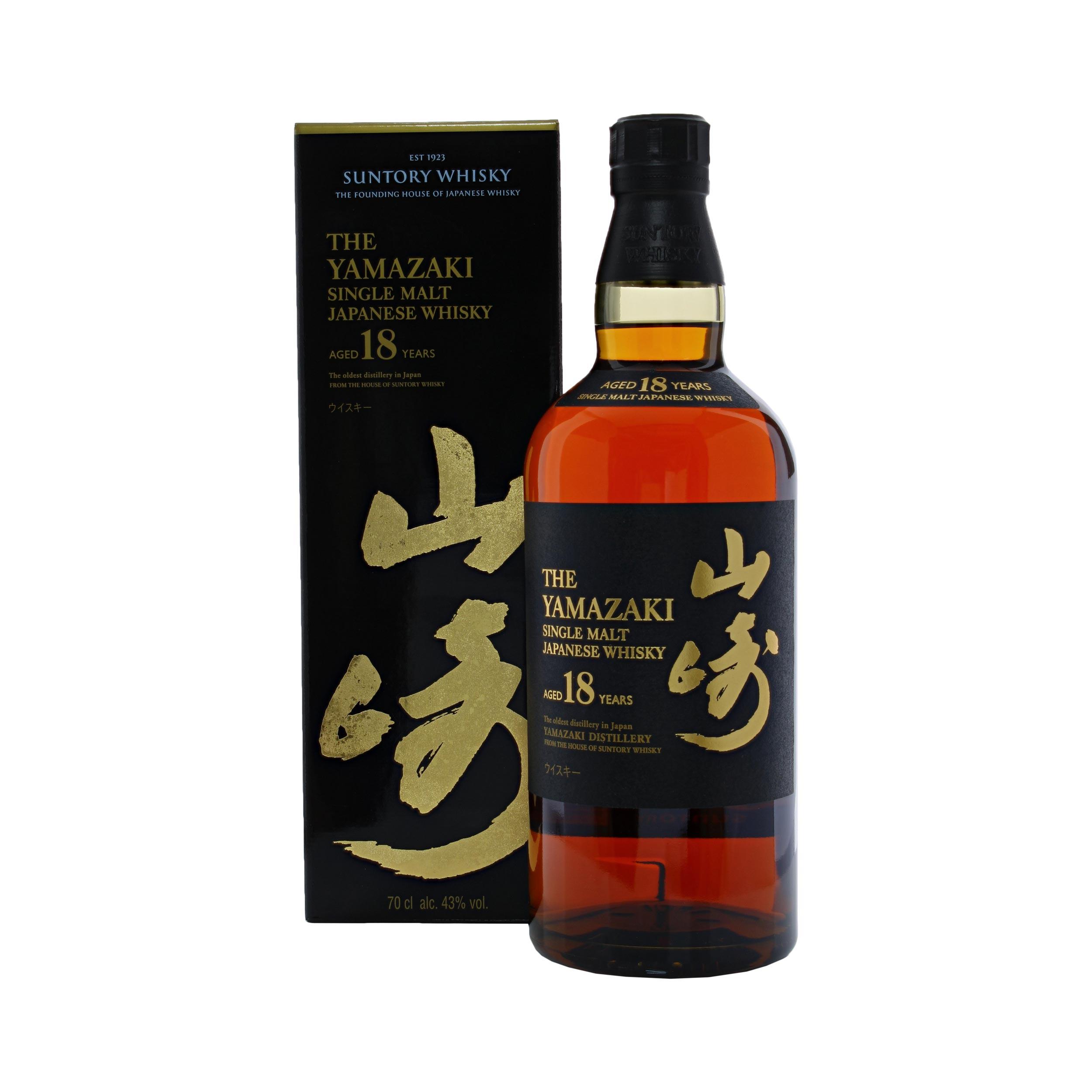 Yamazaki 18 year old (70cl) 24hours alcohol delivery